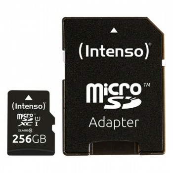Карта памяти микро-SD с адаптером INTENSO 3423492 256 GB 256 GB