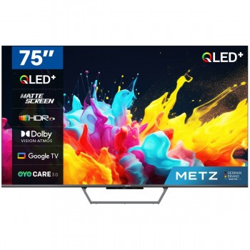 Смарт-ТВ Metz 75MQE7600Z 4K Ultra HD 75" QLED