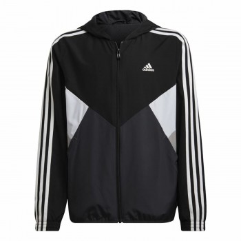 Детская спортивная куртка Adidas Coupe-Vent Colorblock Чёрный