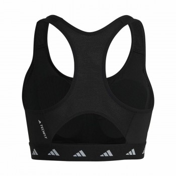 Спортивный бюстгальтер Adidas Essentials Pwr Ms Чёрный