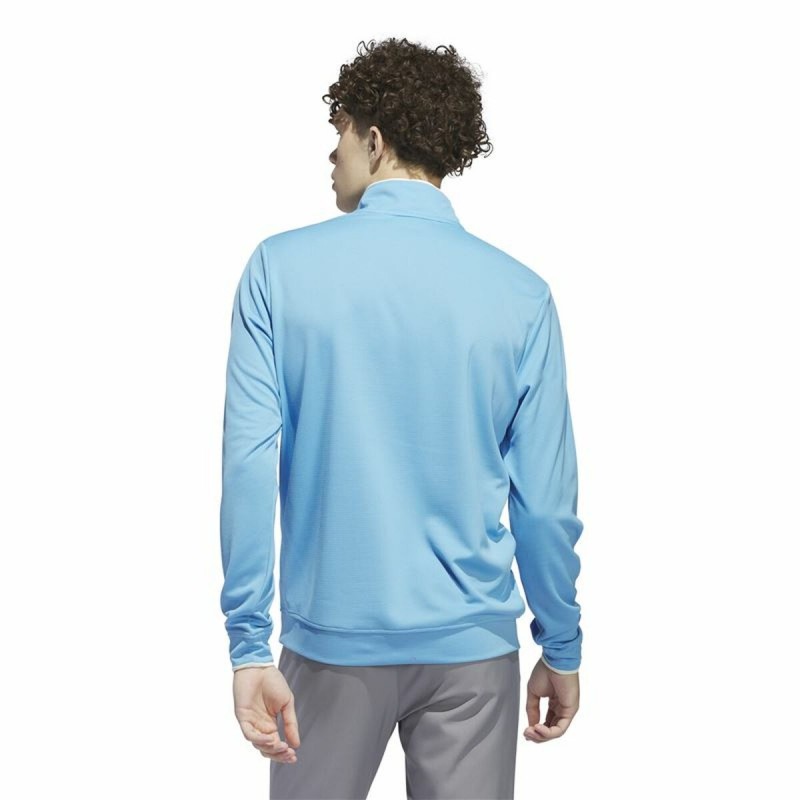 Толстовка без капюшона Adidas Lightweight Half-Zip Синий Вода L
