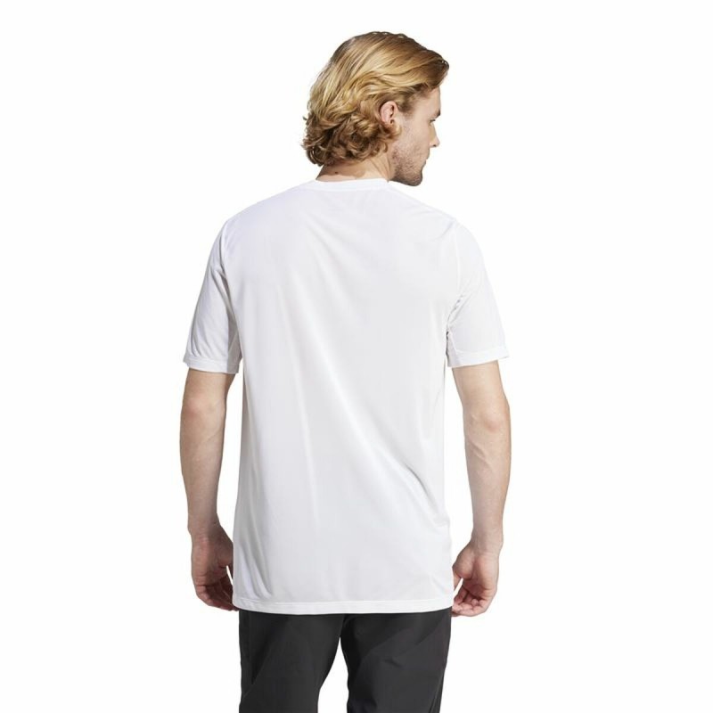 Футболка с коротким рукавом мужская Adidas Mt Log Tech Белый