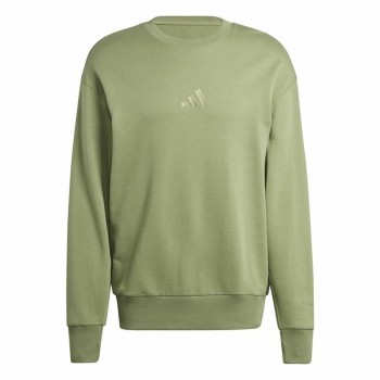 Толстовка без капюшона Adidas All Szn French Terry Crew Зеленый L