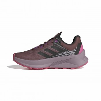 Женские спортивные кроссовки Adidas Terrex Soulstride Flow Gtx Красный Бордовый