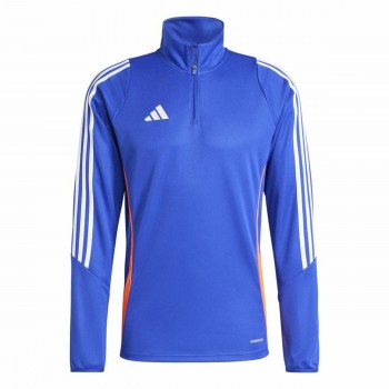 Толстовка без капюшона Adidas Tiro24 Training Синий