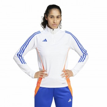 Толстовка без капюшона женская Adidas Tiro24 Training Белый