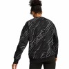 Толстовка без капюшона женская Puma Essentials+ Animal Aop Crew Fl Mujer Чёрный