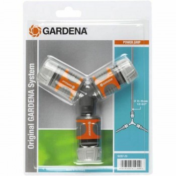 Шланговый соединитель Gardena 18287-20 Ø 15 mm 1/2" Тройной Ирригационная система