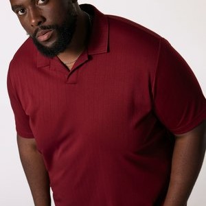 HALBARM STREIFEN - Polo shirt - rust HALBARM STREIFEN - Polo shirt - rust