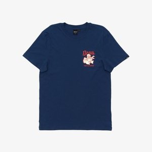 OVERBITE - Print T-shirt - mechanic blue OVERBITE - Print T-shirt - mechanic blue