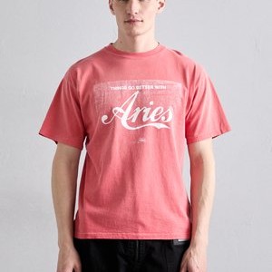 SUNBLEACHED TEE - Print T-shirt - red SUNBLEACHED TEE - Print T-shirt - red