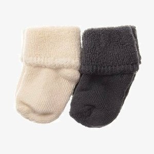 2 PACK - Socks - ecru/grau 2 PACK - Socks - ecru/grau