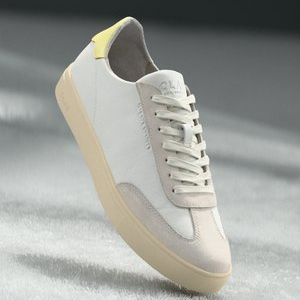 DEANE UNISEX - Trainers - white/yellow DEANE UNISEX - Trainers - white/yellow
