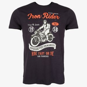 Print T-shirt - dark purple Print T-shirt - dark purple