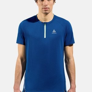 CREW NECK 1 2 ZIP X-ALP - Sports T-shirt - limoges CREW NECK 1 2 ZIP X-ALP - Sports T-shirt - limoges