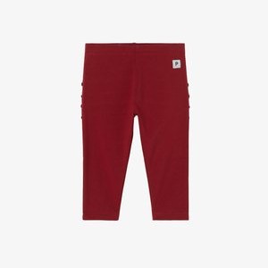 WITH RUFFLES - Leggings - Trousers - rhubarb WITH RUFFLES - Leggings - Trousers - rhubarb