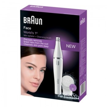 Электрический чистящий эпилятор для лица Braun Face 810
