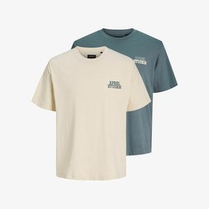 2ER-PACK - Print T-shirt - buttercream 2ER-PACK - Print T-shirt - buttercream