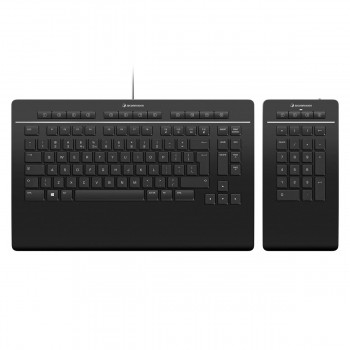 Клавиатура 3Dconnexion 3DX-700092 Чёрный Qwerty US