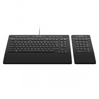 Клавиатура 3Dconnexion Keyboard Pro with Numpad Чёрный Испанская Qwerty