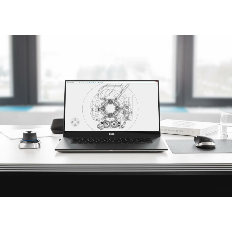 Мышь 3Dconnexion 3DX-700136 Чёрный