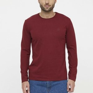 AREO - Long sleeved top - red wine AREO - Long sleeved top - red wine
