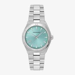 ZB-VEGA UPPER EAST - Watch - silver-coloured and acqua ZB-VEGA UPPER EAST - Watch - silver-coloured and acqua