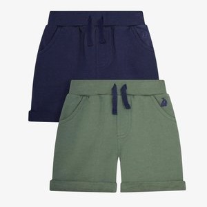 2-PACK - Tracksuit bottoms - khaki green