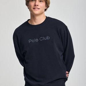 CREWNECK RELAXED FIT COMBO - Sweatshirt - navy CREWNECK RELAXED FIT COMBO - Sweatshirt - navy