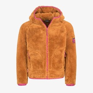 BORGUND XT - Fleece jacket - almond/bright berry BORGUND XT - Fleece jacket - almond/bright berry