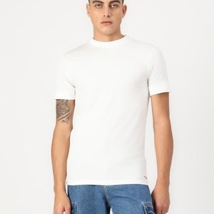 ANTON - Basic T-shirt - white ANTON - Basic T-shirt - white