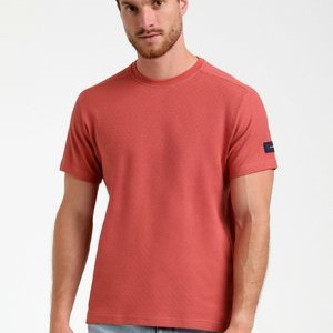 Basic T-shirt - deep coral Basic T-shirt - deep coral