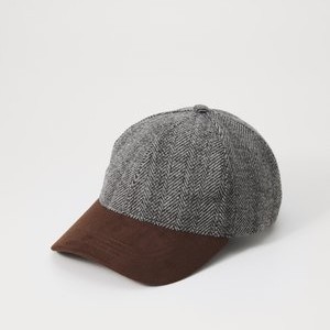 ONLMELANIE HERRINGBONE - Cap - dark brown ONLMELANIE HERRINGBONE - Cap - dark brown