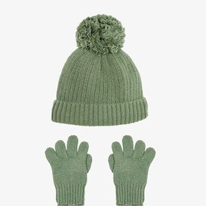 SET - REGULAR FIT - Gloves - khaki SET - REGULAR FIT - Gloves - khaki