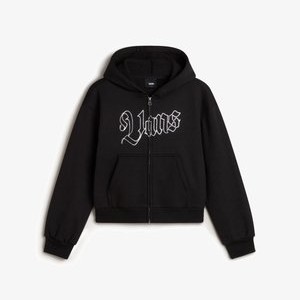 Zip-up sweatshirt - black Zip-up sweatshirt - black