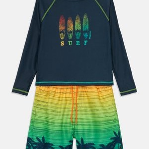 PROTECTION BEACH SET - Long sleeved top - navy PROTECTION BEACH SET - Long sleeved top - navy