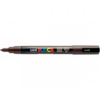 Маркер POSCA PC-3M Темно-коричневый (6 штук)