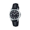 Женские часы Casio LADY DATE, LEATHER - BLACK (Ø 35 mm)