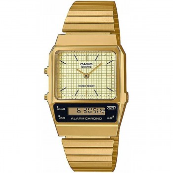 Часы унисекс Casio EDGY COLLECTION RETRO DIAL - GOLD (Ø 40 mm)