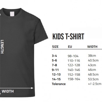 Детский Футболка с коротким рукавом Super Mario Bowser Text Красный