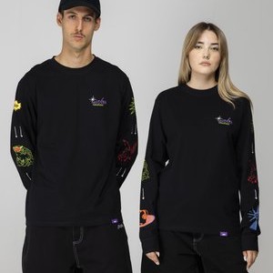BRISTOL LONG SLEEVES UNISEX - Long sleeved top - black BRISTOL LONG SLEEVES UNISEX - Long sleeved top - black
