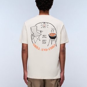 YUKIS - Print T-shirt - beige YUKIS - Print T-shirt - beige