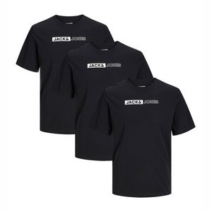 3ER PACK CORP - Print T-shirt - schwarz