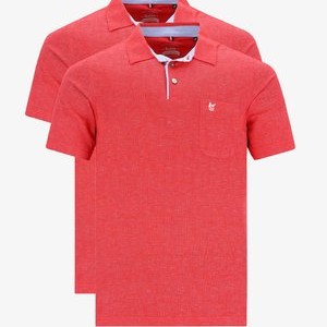 2ER PACK STAY FRESH  - Polo shirt - lava 2ER PACK STAY FRESH  - Polo shirt - lava