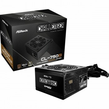 Источник питания ASRock 90-UXC075-BNEAAA 750 W 80 Plus Bronze