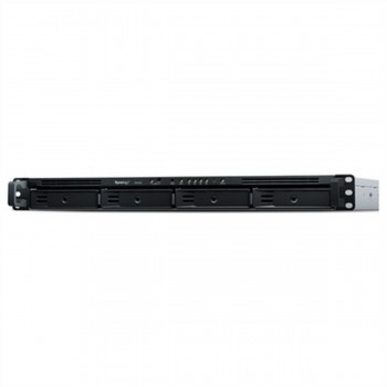 Сетевое системное хранилище данных NAS Synology RX418 HDD SSD SATA 48 TB Чёрный Серебристый Черный/Серый
