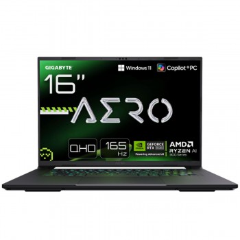Ноутбук Gigabyte AERO X16 2WHA3ESC65AH Copilot+ 16" AMD Ryzen AI 9 HX 370 32 GB RAM 1 TB SSD 2 TB SSD