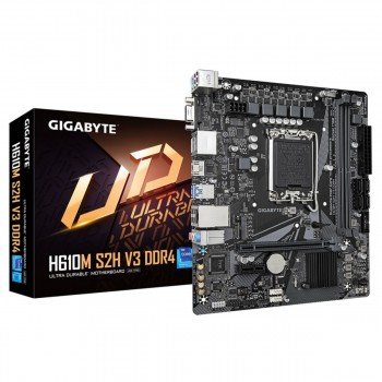 Материнская плата Gigabyte H610M S2H V3 DDR4 G10 LGA 1700 INTEL H610