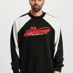 BLOCKS - Sweatshirt - black white BLOCKS - Sweatshirt - black white