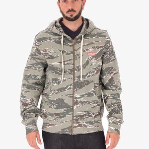 Zip-up sweatshirt - green